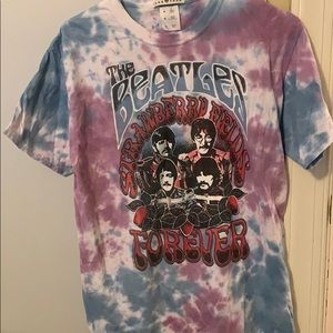 Beatles tie dye t shirt